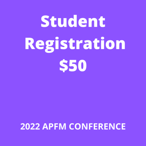 APFM 2022 - student