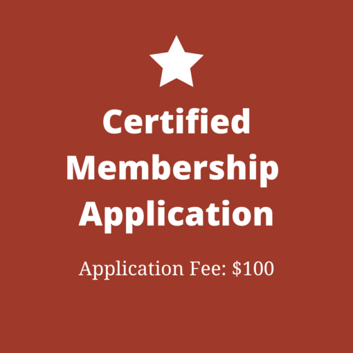 Certified Membership Application