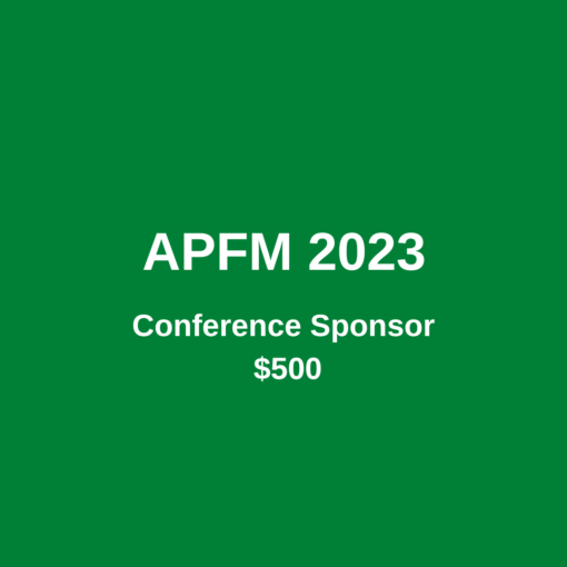 APFM 2023 Conference Sponsor