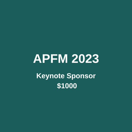 APFM 2023 Keynote Sponsor
