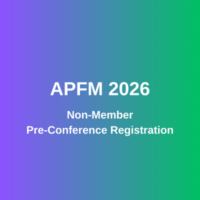 apfm 2026 preconference nonmember