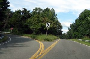 a fork in the road